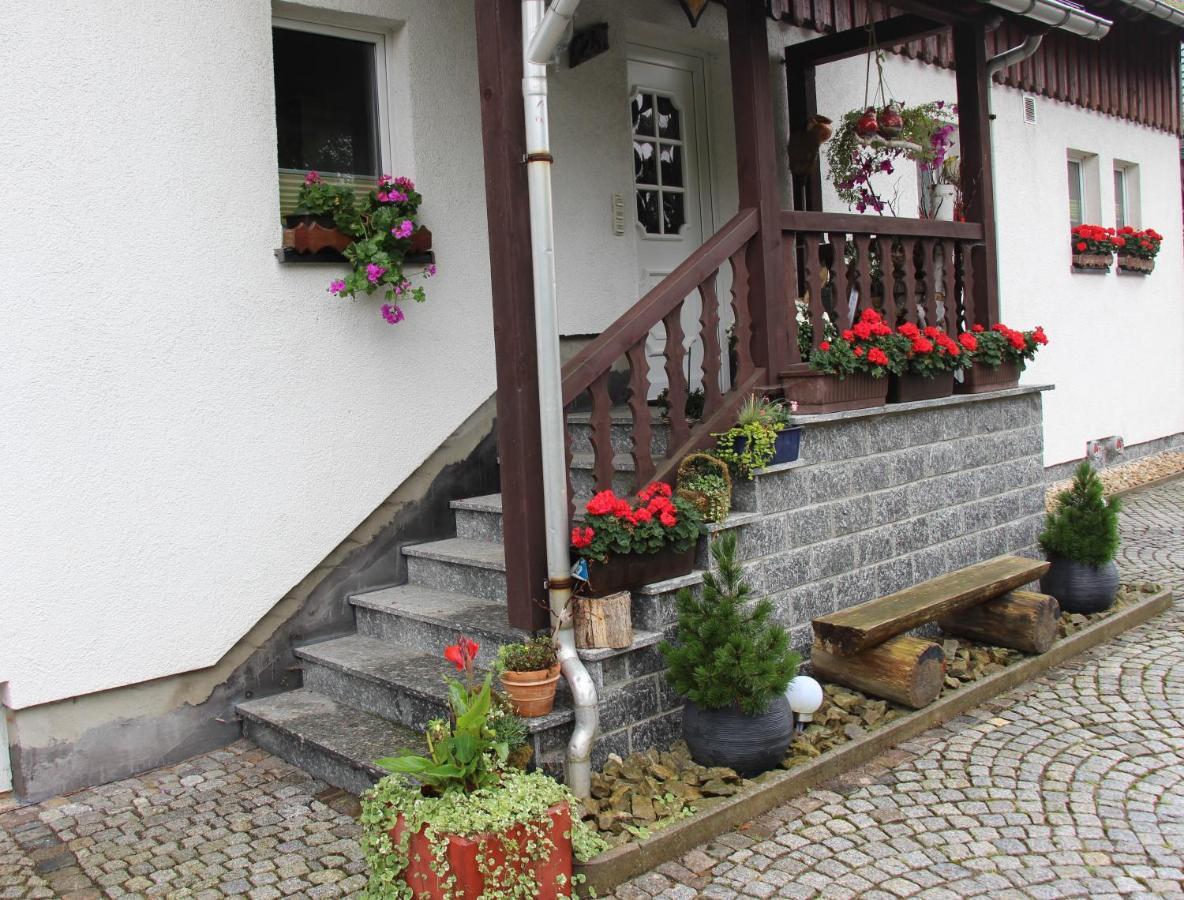 Ferienwohnung Loeffler Nassau-Erzgebirge Frauenstein  エクステリア 写真
